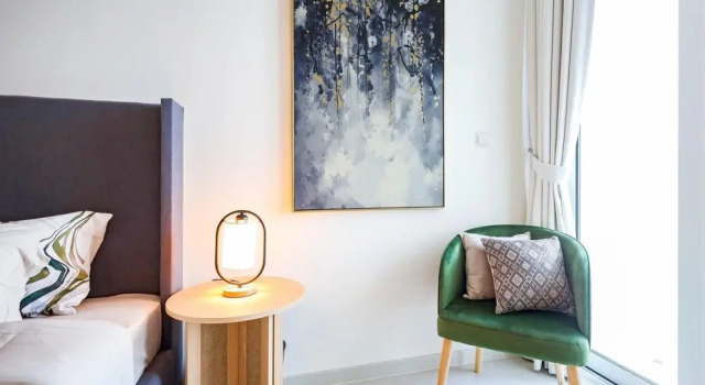Апартаменты Elite LUX Holiday Homes - Serene Golf View Living 1 BHK in Damac Hills Dubai
