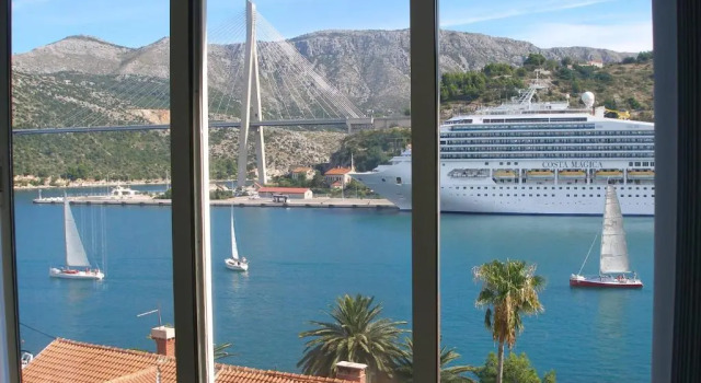 Студия с видом на море Apartments Villa Sirena