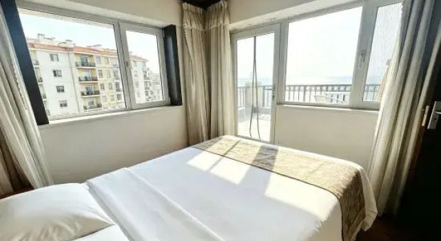 Кровать в общем номере Changdao Muxueju · Lintao Homestay