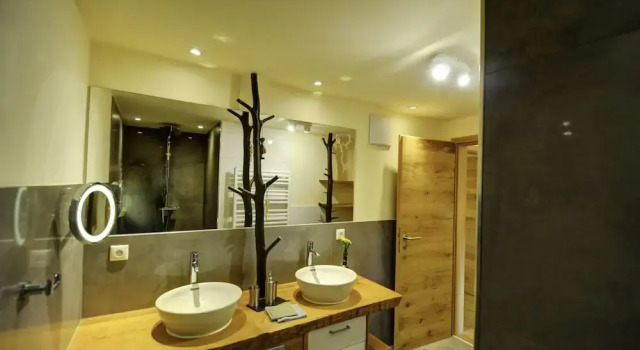 Апартаменты Deluxe с балконом 5 Sterne Ferienwohnung Lavendel Dienberger Hof