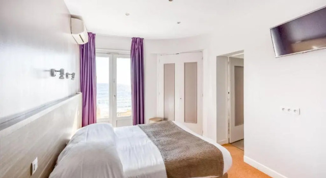 Двухместный номер Standard с балконом и с видом на море Hôtel Beau Rivage