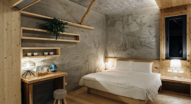 Четырёхместный семейный номер Standard с балконом Sun Moon Lake Residence 8
