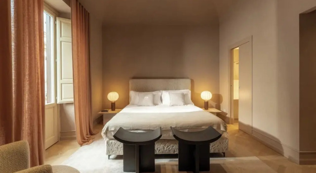 Люкс Premium с балконом и с видом на город Palazzo Balsamo Boutique Hotel