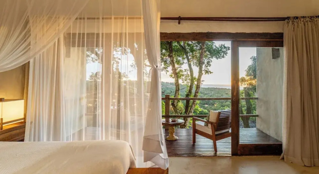 Номер Deluxe Дуплекс с балконом и с видом на бассейн Hotel Boutique Bahia Bonita