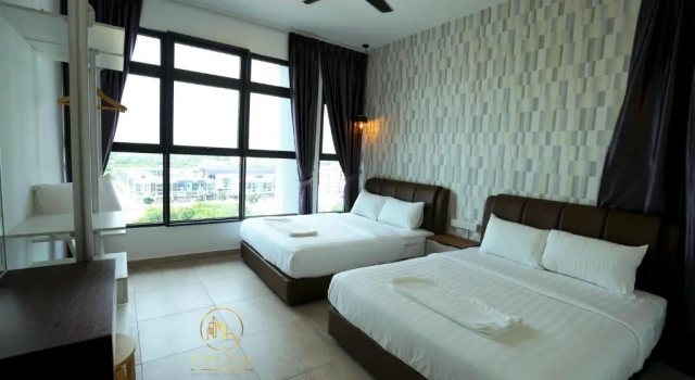 Апартаменты с 2 комнатами Atlantis Residence Melaka By GGM