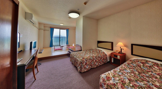 Семейный номер Standard с видом на океан Miyuki Hamabaru Resort