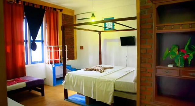 Трёхместный номер Standard с видом на сад The Change Hotel