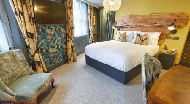 Номер Deluxe The Kings Arms Pub & Boutique Rooms