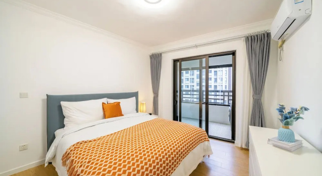 Номер Standard c 1 комнатой с видом на город Tyms High Serviced Residence Shanghai Caohejing