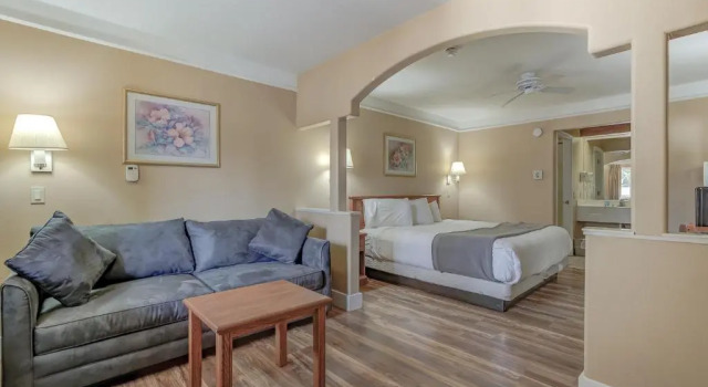 Двухместный люкс Shasta Pines Motel & Suites