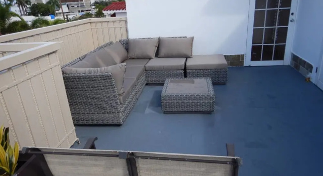 Апартаменты с 2 комнатами рядом с пляжем Beach Side Villa w 2BR & Roof Top - Apartments for Rent in San Juan