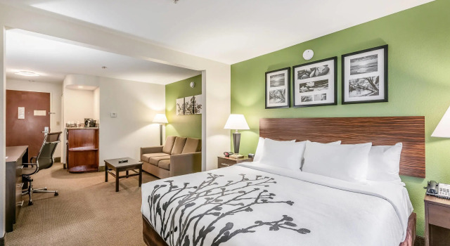 Двухместный люкс Sleep Inn & Suites Ruston Near University