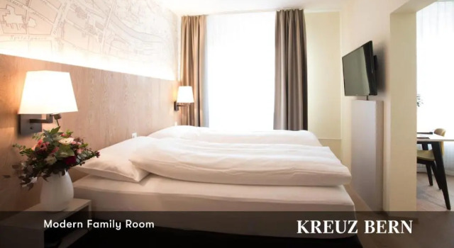Номер Modern Family Kreuz Bern Modern City Hotel