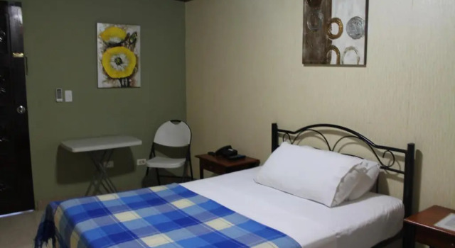 Standaard Eenpersoonskamer met uitzicht Hostal Cocos Inn