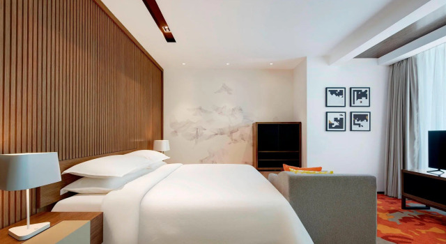 Двухместный номер Standard Four Points by Sheraton Changchun Hi-Tech Zone