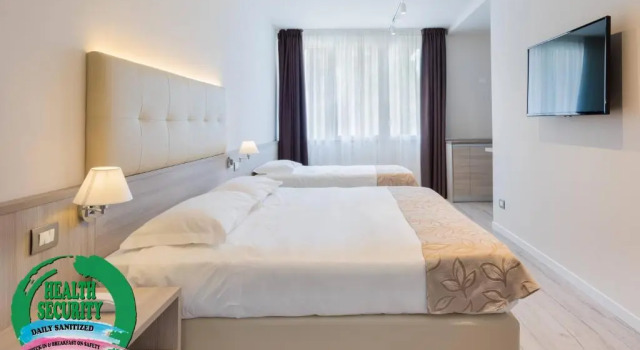 Трёхместный номер Hotel Delfino