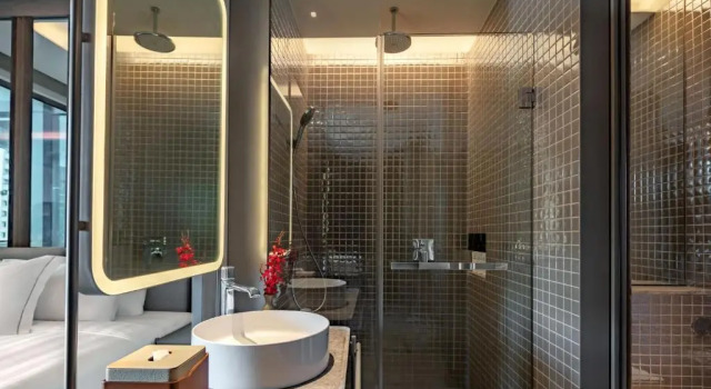 Deluxe Double room Pan Pacific Serviced Suites Beach Road, Singapore