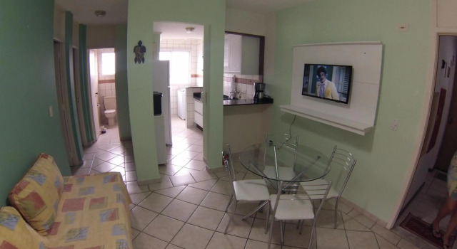 Apartamento charmoso a 50m da praia