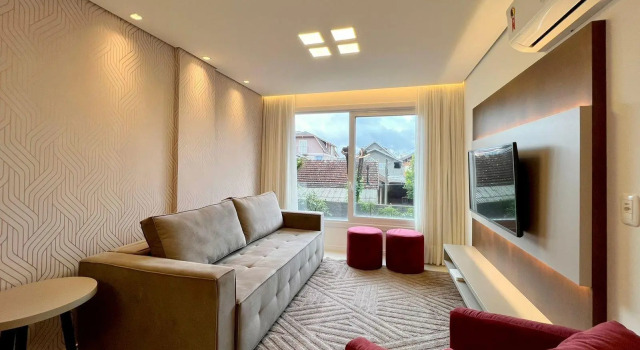 Apartamento Gramado Haus 101  2 Dormitórios, Забронировать Апартаменты/квартира Отели Флореста с завтраком, Завтраки