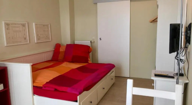 die Senfbude - Klein aber fein - wunderschönes Studio-Apartment mit Terrasse und Stellplatz, Prenota Appartamento Stötteritz Lipsia
