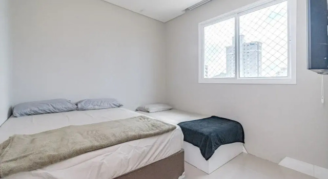 Apartamento no Centro com 3 su tes a 400m da Praia, Забронировать Апартаменты/квартира Отели Балнеариу-Камбориу с парковкой, рядом с Cinerama Shopping, Парковка