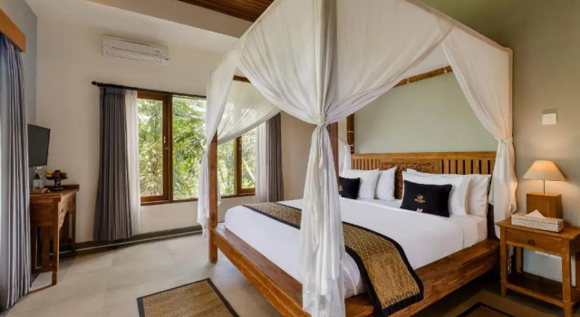 Люкс Deluxe Kubu Rama Ubud Cottage