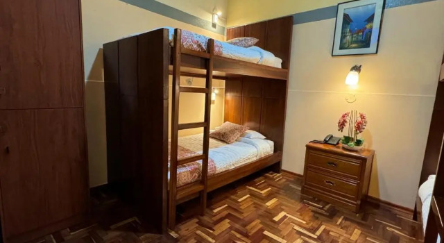 Кровать в общем номере Rincón Familiar Hotel Boutique