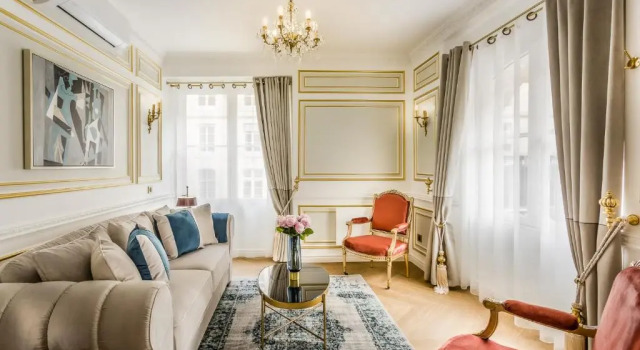 Luxury 6 Bedroom 5 bathroom Palace Apartment - Louvre View, Забронировать Апартаменты/квартира Париж Иль-де-Франс, рядом с Лувр — Риволи