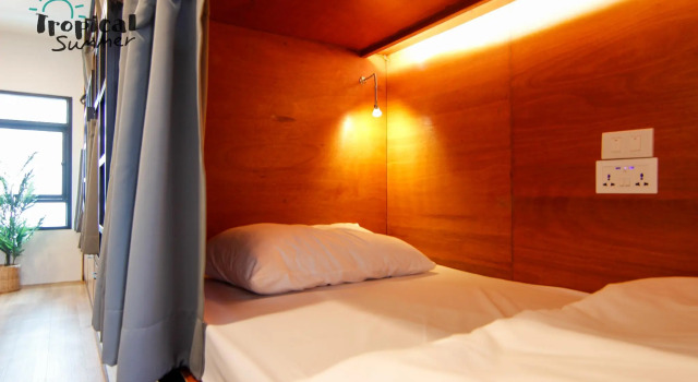 Четырёхместный номер Standard Tropical Summer Hostel