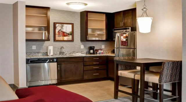 Люкс с 2 комнатами Residence Inn Hamilton