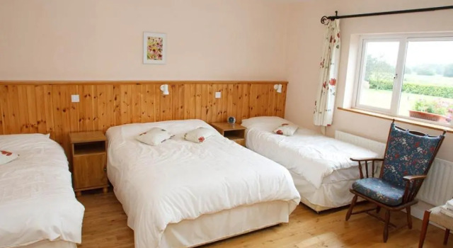 Standard- firedobbelt værelse Dun Cromain Bed and Breakfast