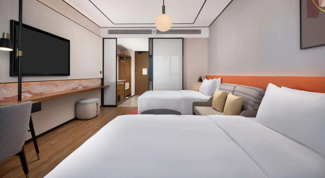Двухместный номер Standard с видом на море Hilton Garden Inn Shanwei Haibin Boulevard