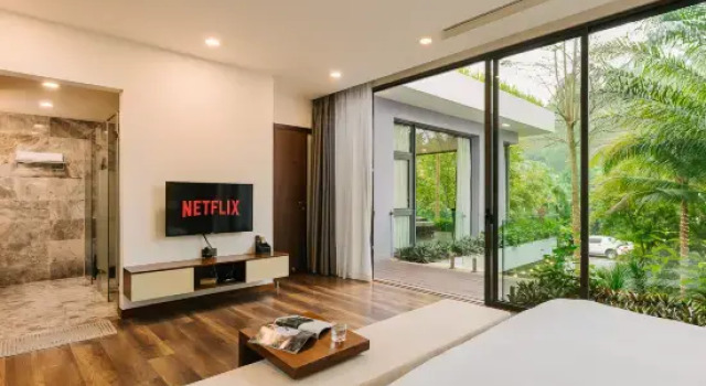 Rosee Villa - Green Villa with private Pool, Book Villa Ngoc Thanh Vinfuk Province