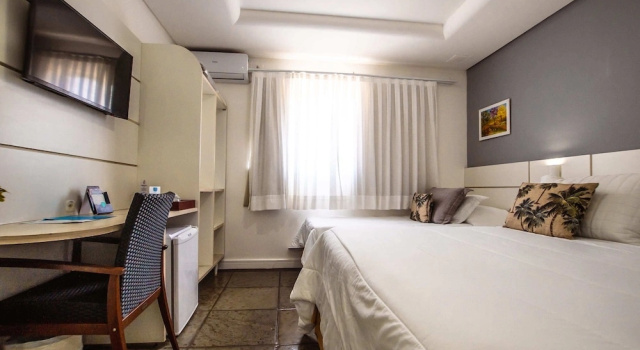 Одноместный номер Standard Hotel VillaReal Guaratuba - Caieiras