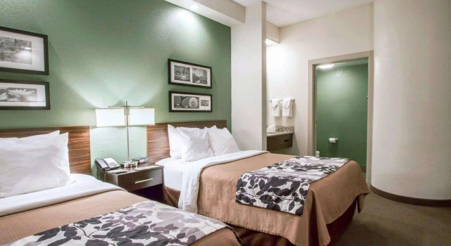 Четырёхместный люкс Sleep Inn & Suites Buffalo Airport
