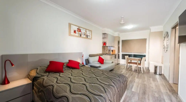 Семейные апартаменты c 1 комнатой Athena Motel Apartments