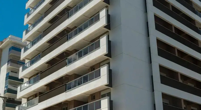 La Palma Residence - Apto de Frente pra Praia com Vista Pro Mar p/ 10 pessoas