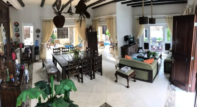 Villa Habibi Coson, Book Villa Sommerhuse i Las Terrenas, Hytte