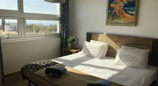 Вилла с 3 комнатами с видом на море Ayia Marina Villa