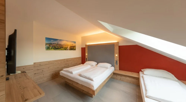 Четырёхместный семейный номер Standard с видом на город FAIR RESORT All Inclusive Wellness & SPA Hotel Jena