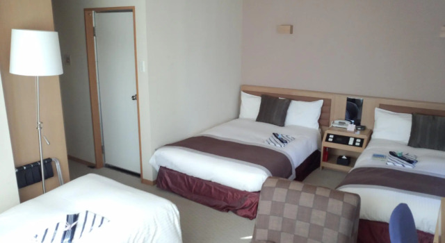 Трёхместный номер Standard APA Hotel TKP Sapporo Eki-Kitaguchi Excellent