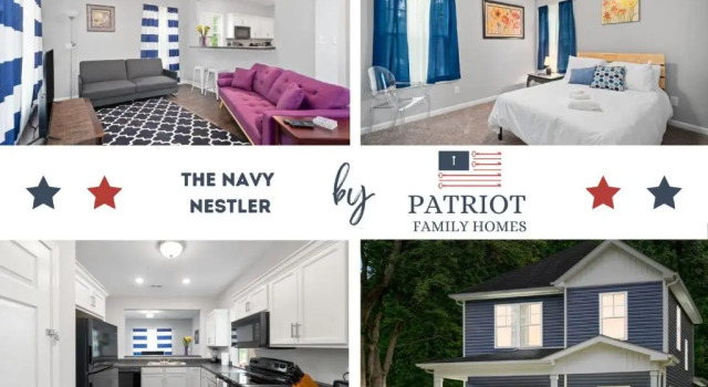 Номер Standard The Navy Nestler Bright & Stylish Near Downtown