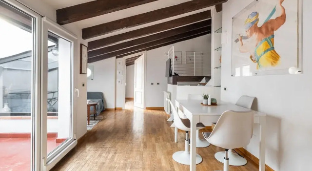 Апартаменты Loft con 2 Terrazzi nei Pressi Della Johns Hopkins University
