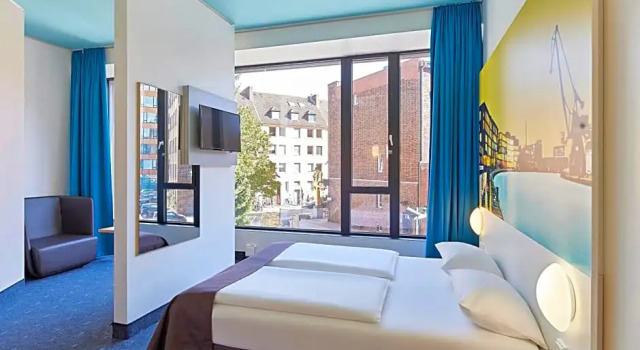 Двухместный номер B&B HOTEL Münster Hafen