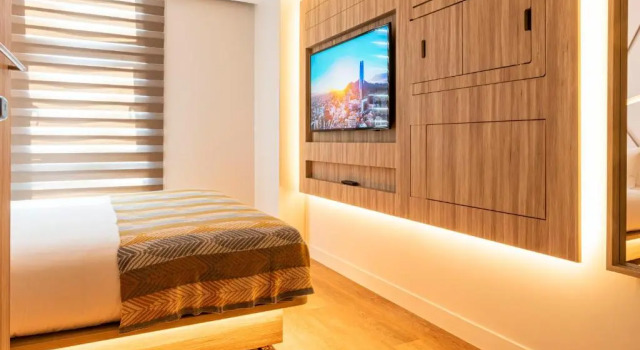 Двухместный номер Standard Hotel Nodo - El primer hotel de negocios en Chile