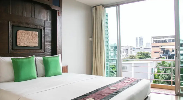 Номер Deluxe с балконом Lamphu Tree House Boutique Hotel