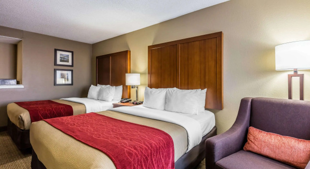 Четырёхместный номер Standard Comfort Inn & Suites Airport-American Way