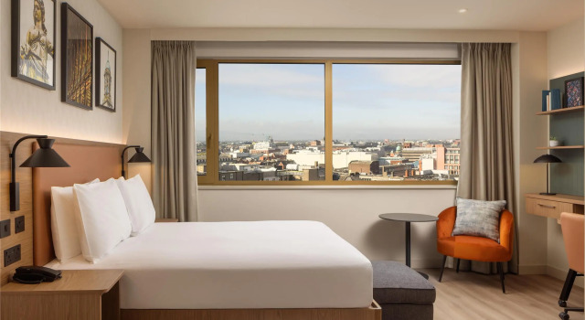 Двухместный люкс с видом на город Home2 Suites By Hilton Dublin City Centre