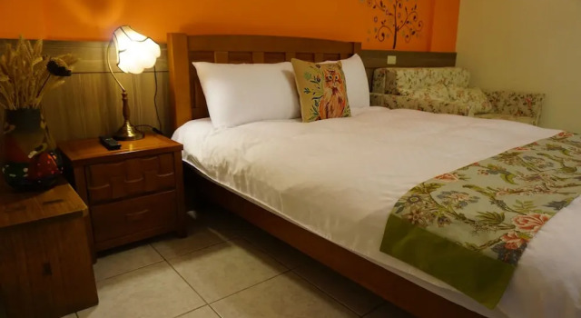 Camera doppia Comfort 1 camera da letto con vista sulle montagne 小短腿的家-無人化民宿