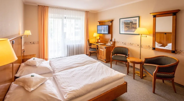 Двухместный номер Superior с балконом Hotel Krupp